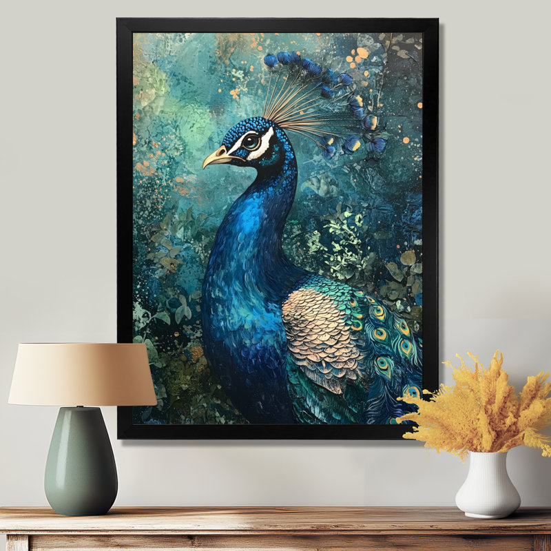 Idlewild - Animals Wall Decor, Black, H 20 po x l 12 po, Reproduction encadrée d'une seule photo