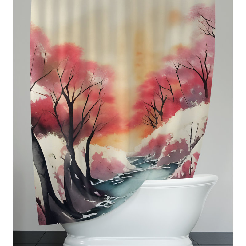 Rideau de douche Farmerville, H 72 po x l 70 po
