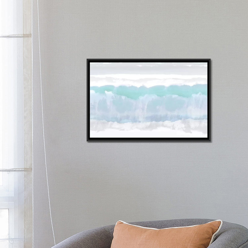 «Undertones» par Rachel Springer - galerie - estampe numérique sur toile tendue, H 18 po x l 26 po x P 1,5 po, Pas de tapis