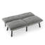 Canapé-lit pliant convertible gris-152424451-152424452