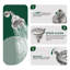 Pomme de douche fixe moderne à 7 jets avec valve brute et filtre-100236068