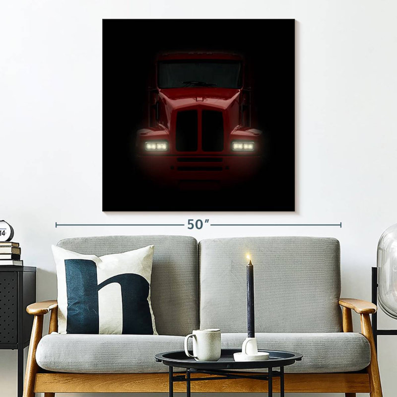 Camion rouge foncé Mehar