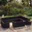 Ebern Designs 12 Piece Garden Lounge Set With Cushions Poly Rattan-566307026-566307053