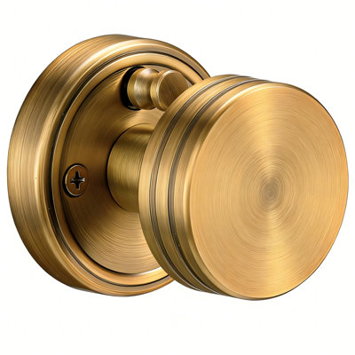 Bouton d'intimité avec rosette ronde pour lit et salle de bain