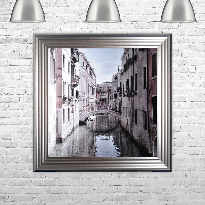 Venice 2 - Single Picture Frame Print, 75cm H x 75cm W x 5cm D