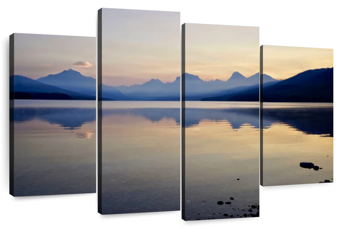 Millwood Pines Alvord Glacier Park Sunset Lake | Wayfair