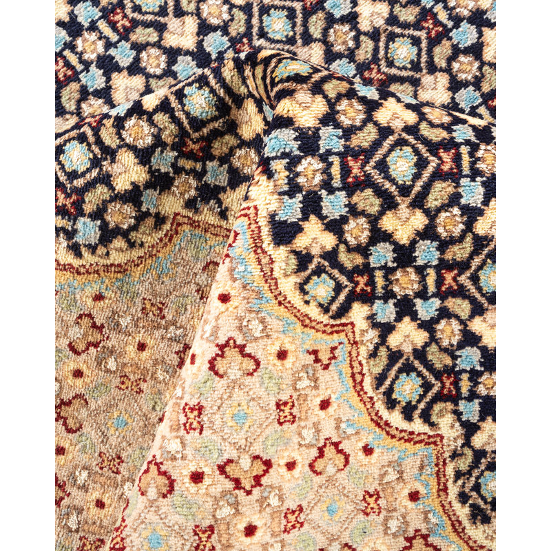 Classic One-of-a-Kind 9' 2" X 12' 5" Hand Knotted Area Rug
