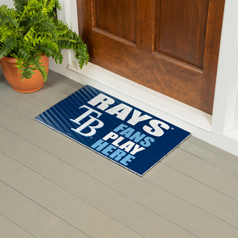 Tapis en PVC Tampa Bay Rays Fan, 28 po x 16 po