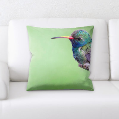 Microsuede Throw Pillow
