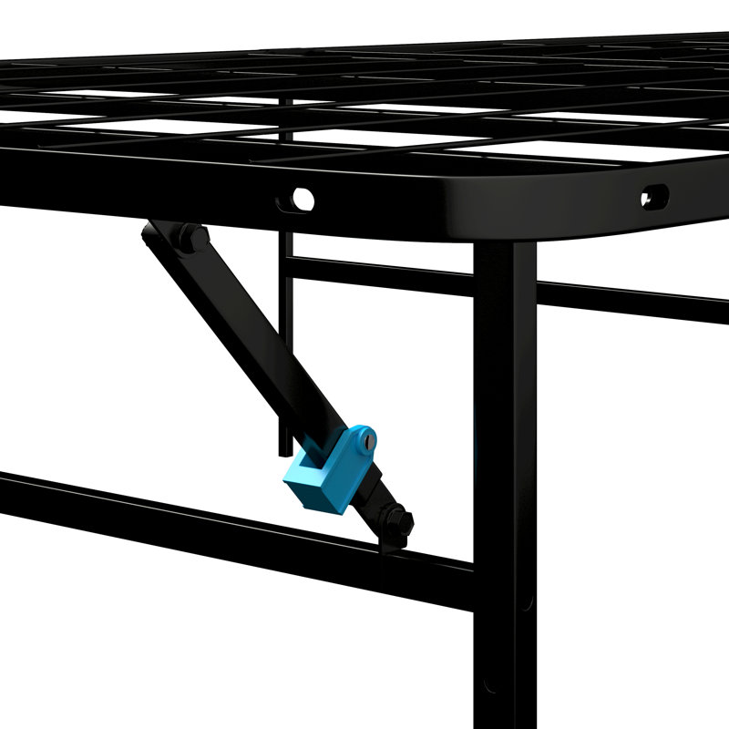 Lit plateforme en métal 14 po, aucun assemblage requis, Lit simple
