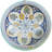 Handmade Metal Decorative Plate - Set of 1