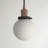 Luminaire suspendu sphère 1 lumière Chippewa-477333771-477333765