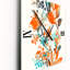 Horloge murale Wildflowers III-1071948045