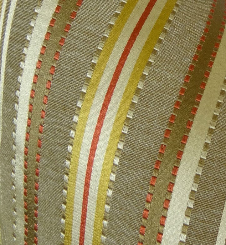 Kentucky Field Striped Reversible Throw Pillow, 24" H x 24" W