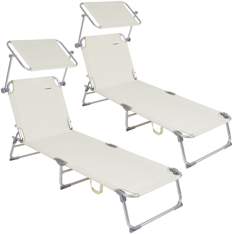 Bushgrove 190cm Long Reclining Chaise Lounge Set