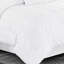 Ensemble d'édredon en microfibre blanche 7 pièces Evgeniy-1125653477