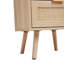 Ahamadou 40cm W Rattan Bedside Table