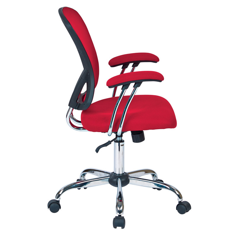  Chaise de travail en filet, Rouge