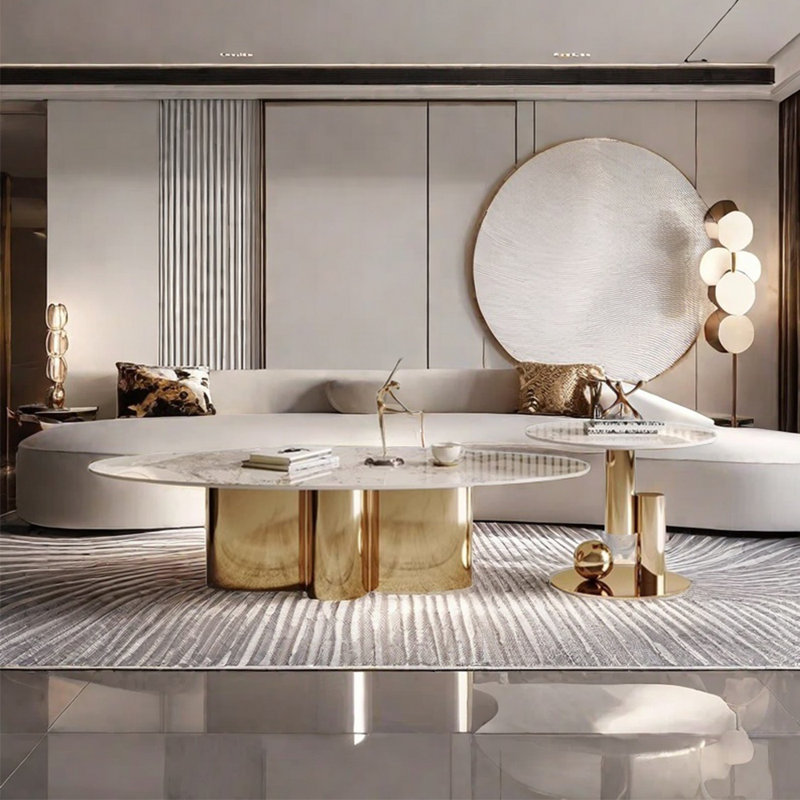 Tables basses simples et luxueuses et légères