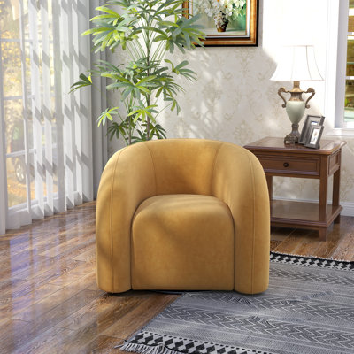 Fauteuil demi-tonneau pivotant Bricyn