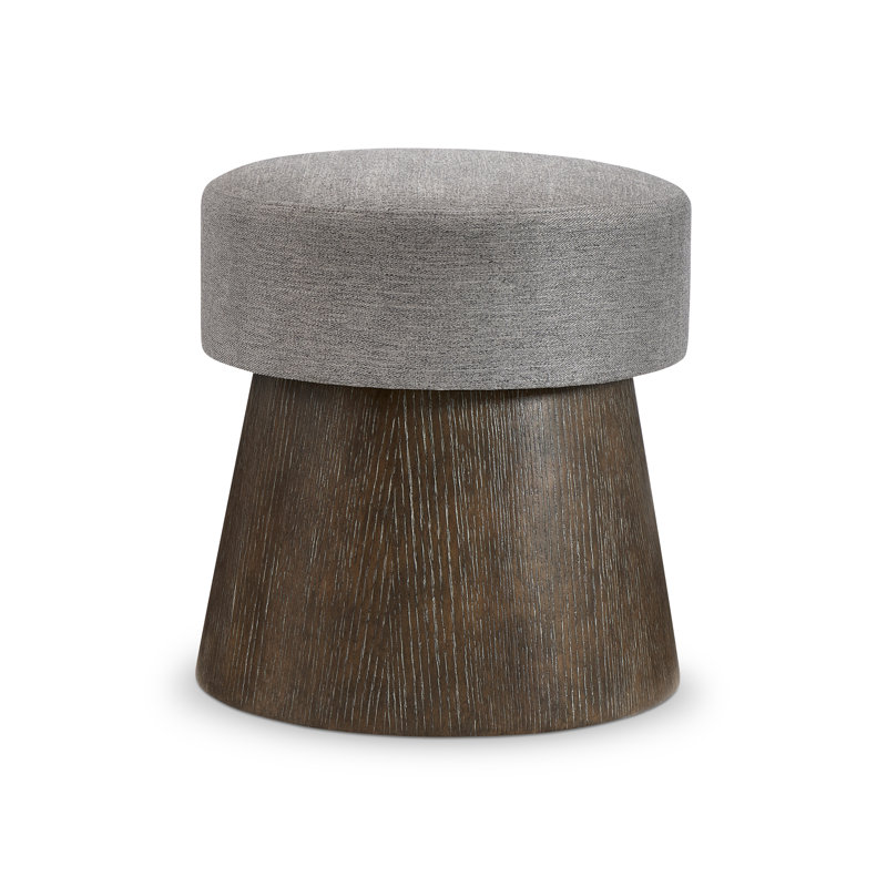 Linea Bench, Linea - Cerused Charcoal Finish