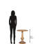 Table de chaise de 22 po de large Wellington Hall