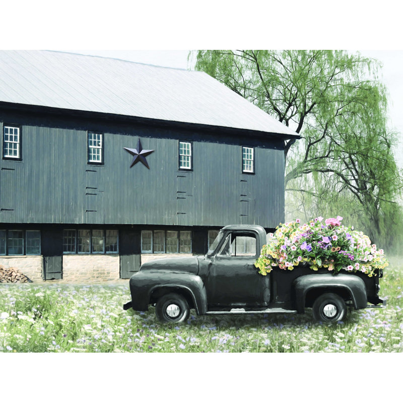 «High on Summertime» par Lori Deiter - reproduction d'art sur toile tendue, H 36 po x l 48 po