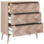 Duryea 80cm W 3 - Drawer Chest of Drawers