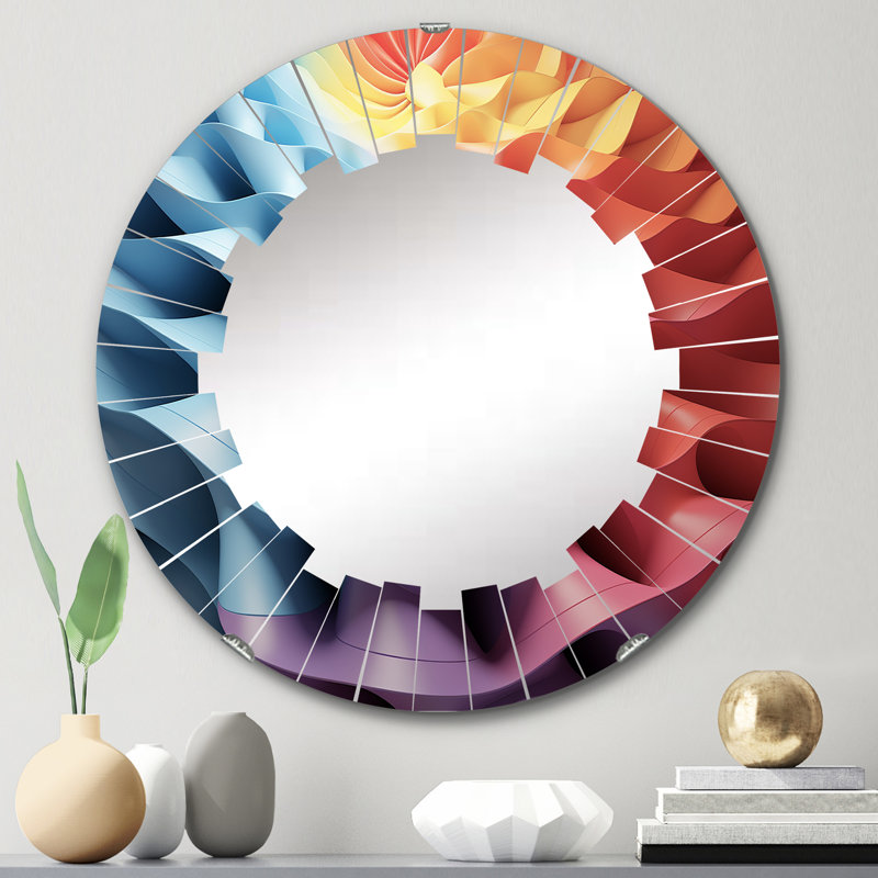 Newtonbrook - Modern Wall Mirror Round, 24 po x 24 po