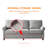 2+3 Sectional Sofa  Set