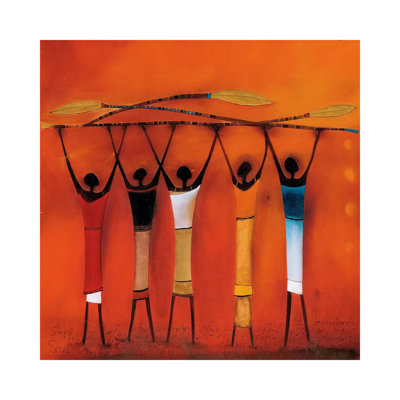 Feel Free II by Jan Eelse Noordhuis - Wrapped Canvas Painting