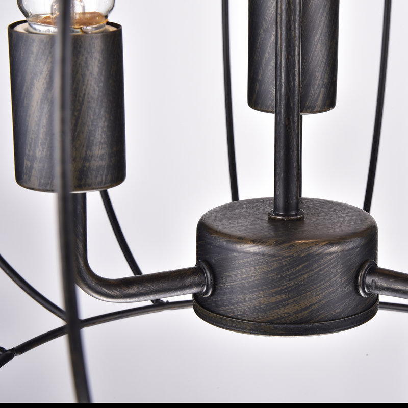 Narron 3 - Light Dimmable Globe Chandelier