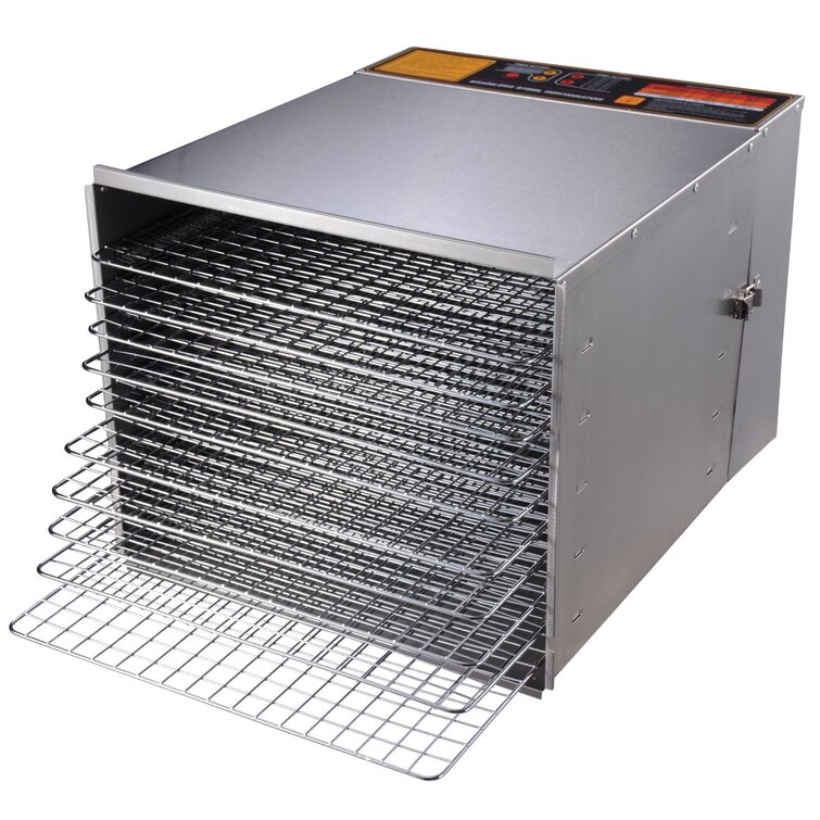 Yescom Food Dehydrator 10-Tray Stainless Steel Commercial 1200w – yescomusa