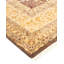 Tapis brun noué à la main de conception unique et unique 8 pi 2 po x 10 pi 5 po Oakhur