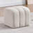 Nestable Upholstered Boucle Fabric Ottoman Set-1560914333