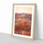San Pedro de Atacama Desert in Chile 1 Piece Single Picture Frame Wall Art on MDF-56864224-56864226