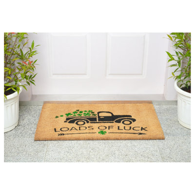 Tapis d'entrée antidérapant pour l'extérieur 29 po x 17 po