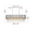 Lustre rectangulaire Lenora -373823505