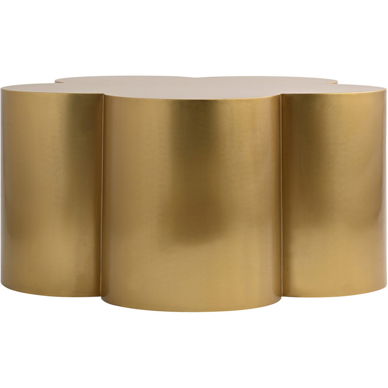 Table basse Lucky, Doré
