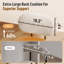 Upholstered Counter Stool with Metal Frame-28884709-28884704