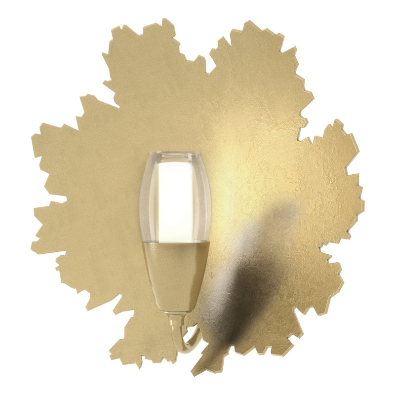 Pangea Steel Wallchiere, Modern Brass