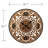 Almaguer Oversized Katy 23.5" Wall Clock