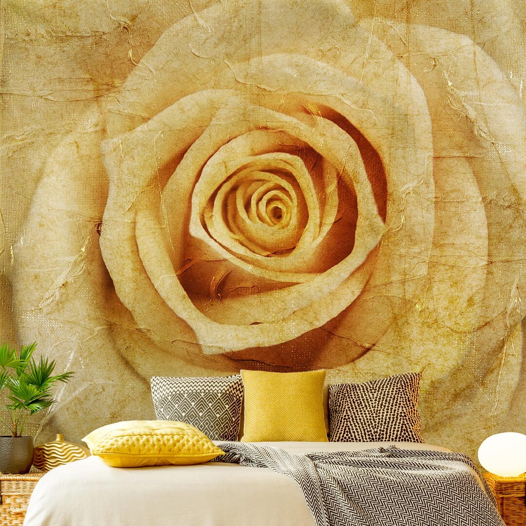 Matt Fototapete Vintage Rose 3,36 m x 336 cm