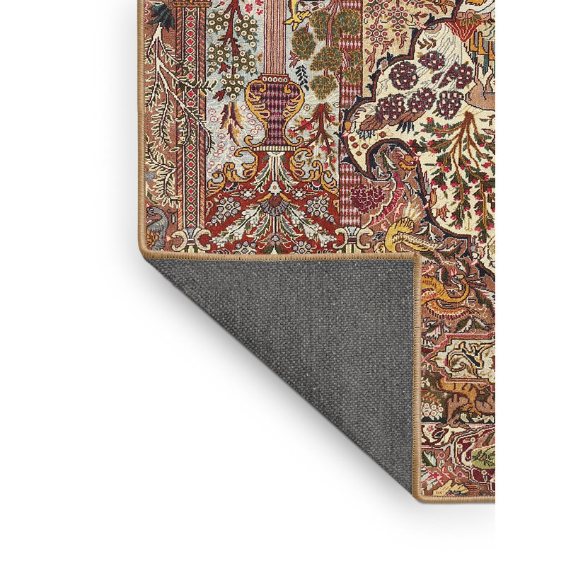 Tapis brun Gale Southwestern, Rectangle 2 pi x 4 pi