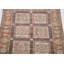 Tapis décoratif en laine noué à la main brun, brun, 2,2 pi x 2,8 pi à motif floral géométrique-79830163-79830167