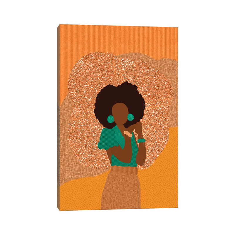 Amaya - Wrapped Canvas Print, 30.48cm H x 20.32cm W x 1.91cm D