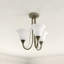 Amato Glass Semi Flush Mount