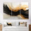 Ensemble d'art mural sur toile à formes abstraites-107752376-107752373
