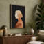 Woman in Profile Boho - Wrapped Canvas-584087397-584087399