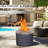 20.5''W Outdoor Wood Burning Smokeless Fire Pit